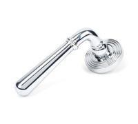 From The Anvil Polished Chrome Newbury Lever On Rose Set (Beehive)