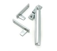 From The Anvil Polished Chrome Night-Vent Locking Art Deco Fastener