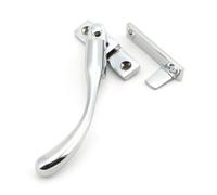 From The Anvil Polished Chrome Night-Vent Locking Peardrop Fastener - Lh
