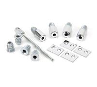 From The Anvil Polished Chrome Secure Stops (Pack Of 4)