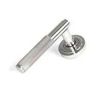 From The Anvil Polished Marine Ss (316) Brompton Lever On Rose Set (Art Deco)