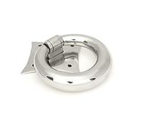 From The Anvil Polished Marine SS (316) Ring Door Knocker