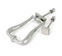 From The Anvil Polished Marine Ss (316) Slimline Art Deco Door Knocker