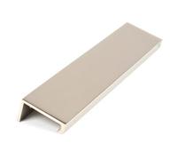 From The Anvil Polished Nickel 200mm Plain Edge Pull