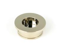 From The Anvil Polished Nickel 34mm Round Finger Edge Pull