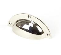 From The Anvil Polished Nickel 4" Plain Drawer Pull