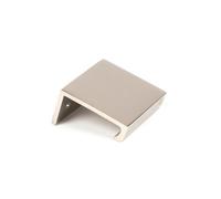 From The Anvil Polished Nickel 50mm Plain Edge Pull