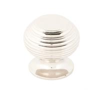 From The Anvil Polished Nickel Beehive Cabinet Knob 30mm