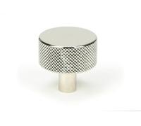 From The Anvil Polished Nickel Brompton Cabinet Knob - 32mm (No Rose)
