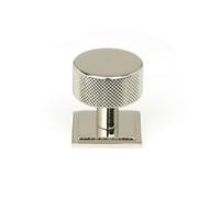 From The Anvil Polished Nickel Brompton Cabinet Knob - 32mm (Square)