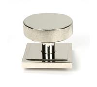 From The Anvil Polished Nickel Brompton Centre Door Knob (Square)