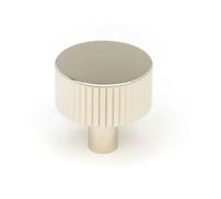 From The Anvil Polished Nickel Judd Cabinet Knob - 32mm (No Rose)