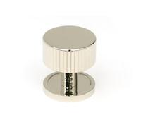 From The Anvil Polished Nickel Judd Cabinet Knob - 32mm (Plain)