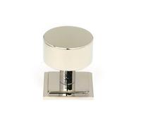 From The Anvil Polished Nickel Kelso Cabinet Knob - 32mm (Square)