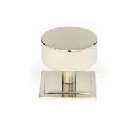 From The Anvil Polished Nickel Kelso Cabinet Knob - 38mm (Square)