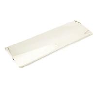 From The Anvil Polished Nickel Large Letter Plate Cover