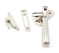 From The Anvil Polished Nickel Locking Hinton Fastener