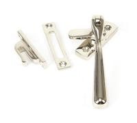 From The Anvil Polished Nickel Locking Newbury Fastener