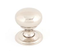 From The Anvil Polished Nickel Mushroom Cabinet Knob 32mm