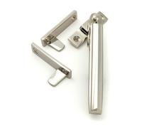 From The Anvil Polished Nickel Night-Vent Locking Art Deco Fastener