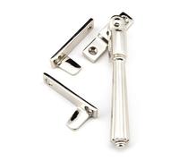 From The Anvil Polished Nickel Night-Vent Locking Hinton Fastener