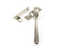 From The Anvil Polished Nickel Night-Vent Locking Newbury Fastener