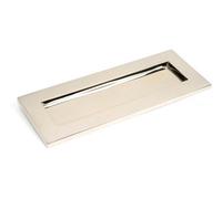 From The Anvil Polished Nickel Small Letter Plate