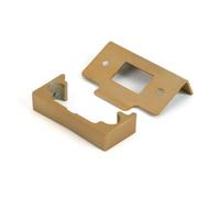 From The Anvil Satin Brass 1/2" Rebate Kit For Tubular Mortice Latch