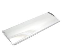 From The Anvil Satin Chrome Large Letter Plate Cover