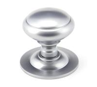 From The Anvil Satin Chrome Round Centre Door Knob