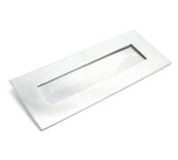 From The Anvil Satin Chrome Small Letter Plate