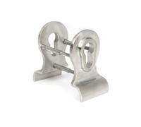 From The Anvil Satin Marine Ss (316) 50mm Euro Door Pull (Back To Back Fixings)