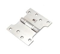 From The Anvil Satin SS 4 Inch x 3 Inch x 5 Inch Parliament Hinge (Pair)