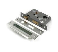 From the Anvil Satin Stainless Steel Euro Profile Sashlock 76mm