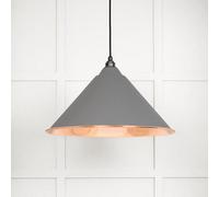 From the Anvil Smooth Copper Hockley Pendant In Bluff