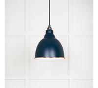 From the Anvil White Gloss Brindley Pendant In Dusk
