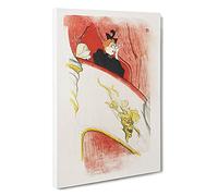 From The Balcony By Henri De Toulouse-Lautrec Canvas Print | Gallery Wrapped 30mm Frame Wall Art | 30x20 inches | Ready to Hang | Impressionist Picture | Living Room Bedroom Lounge Office