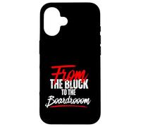 From the Block to Boardroom Wealth Rebellion Visionary Case for iPhone 16
