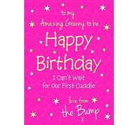 from The Bump Pregnancy Birthday Card (Granny, Cerise)