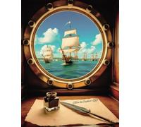 From the Captain's Quill Unlined Composition Notebook: Glossy Finish ~ 120 Large Numbered Pages ~ Watermark @ Page 61 ~ Cream Pages ~ Father's Day ~