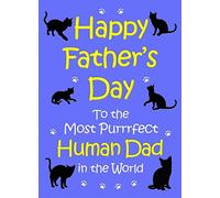 from The Cat Fathers Day Card (Human Dad, Blue)