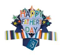 From The Cat Happy Father's Day Pop Up Card 3D Greeting Cards POP005F17