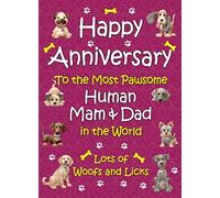 from The Dog Anniversary Card (Human Mam and Dad)