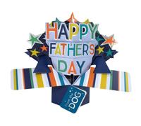 From The Dog Happy Father's Day Pop Up Card 3D Greeting Cards POP005F18