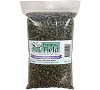 From The Field | No Mess Catnip Pellets - Bulk 1 Pound Bag | Compressed, Potent USA-Grown Catnip & Silver Vine | Resealable Bag | Safe for Play & Nibbling | Long-Lasting, Eco-Friendly Cat Treat