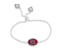 From the Heart South Carolina Gamecocks Kennedy Bracelet Adjustable Slider Bead Jewelry Gift Licensed USC