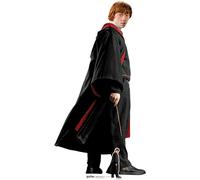 From the Official Harry Potter Books Lifesize Cardboard Cutout of Ron Weasley (Rupert Grint) Hogwarts School of Witchcraft and Wizardry Uniform 176 cm