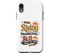 From the Rising to the Setting of Sun, Psalm 113:3 Case for iPhone XR