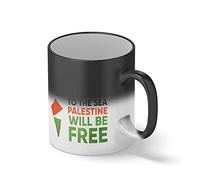 from The River to The Sea Palestine Will Be Free Black Magic Coffee Mug