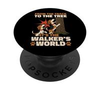 From The Track To The Tree It's A Walker's World PopSockets Adhesive PopGrip
